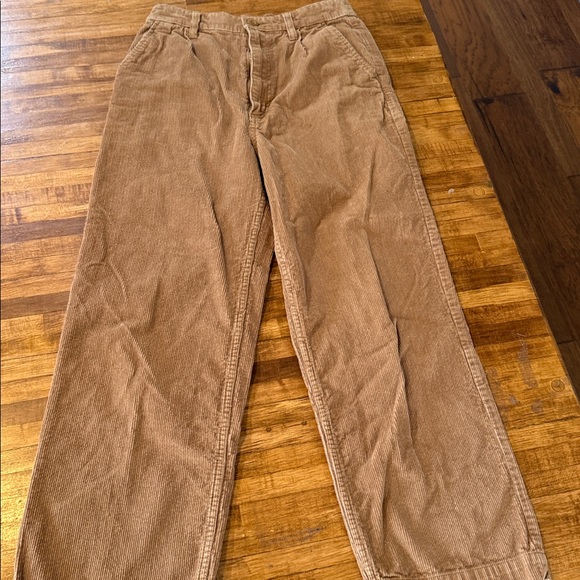 Vans Pants - Vans Pants Womens 25 Corduroy Marty Straight Leg High Waisted (e1)